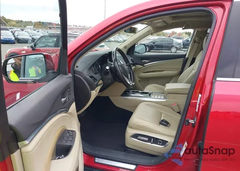 2019 Acura Mdx Technology Pkg из США, поврежденный, VIN 5J8YD4H54KL029745